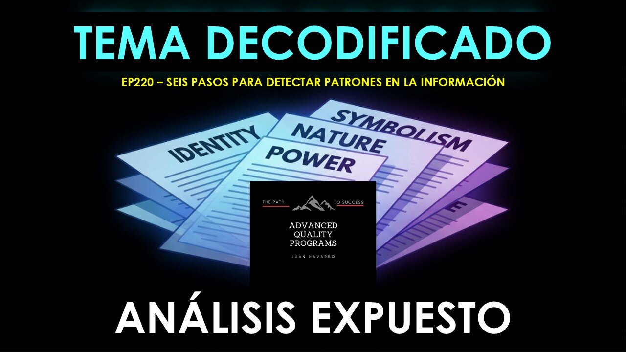EP220 – Análisis Temático: Herramientas para Decisiones Mejores