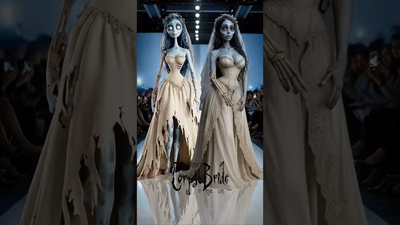 Till death do us art 💀💙🌙 This is Corpse Bride in real life 🤯