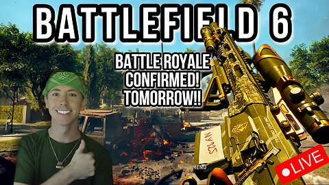 Battle Royale CONFIRMED to be coming to BF6 tomorrow! (BF6: RedSec)