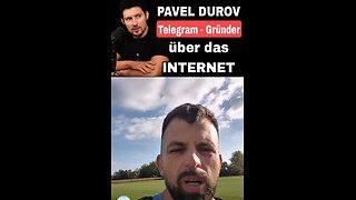 Die ernste Botschaft von Telegram - Gründer Pavel Durov an uns alle‼️