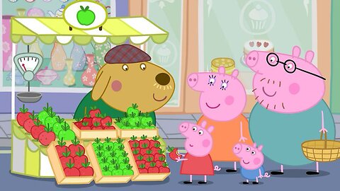 Peppa Pig - The Market - Full Episode