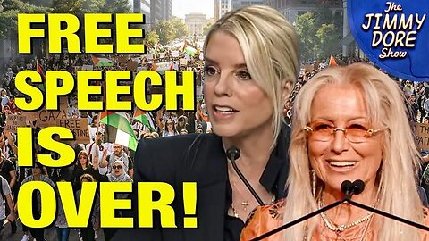 Pam Bondi BRAGS About Prosecuting Americans For Anti-Israel Speech