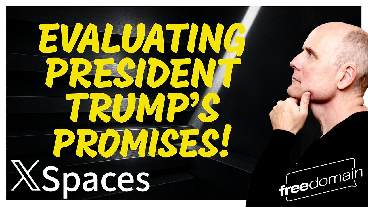 Evaluating President TRUMP! Twitter/X Space
