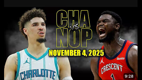 New Orlean Pelicans vs Charlotte Hornets highlights