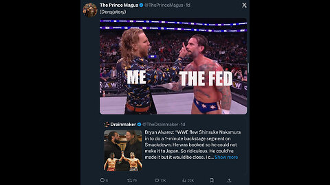 AEW Fans Lied About Nakamura & Wrestle Kingdom—Embarrassing! #shorts