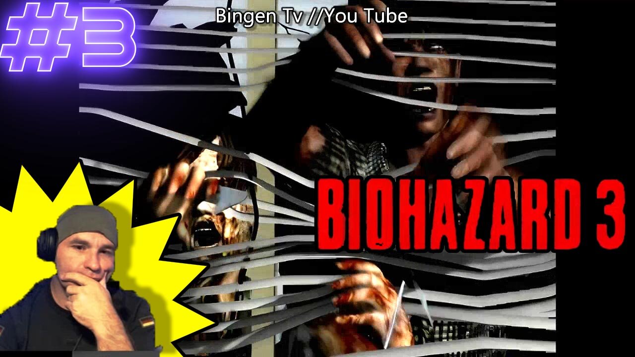 Retro Game Dude// Resident Evil 3 HD exploring racoon city hunted by nemesis