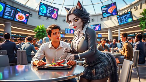 College Alien Werewolf Girl Keeps Feeding Me Extra, Says Humans Need “More Meat”