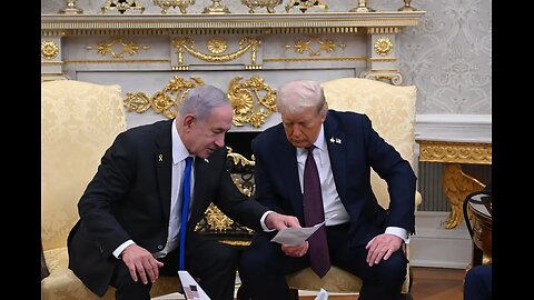 Reunión Trump y Netanyahu en Casa Blanca sobre el "Plan Trump para Gaza"