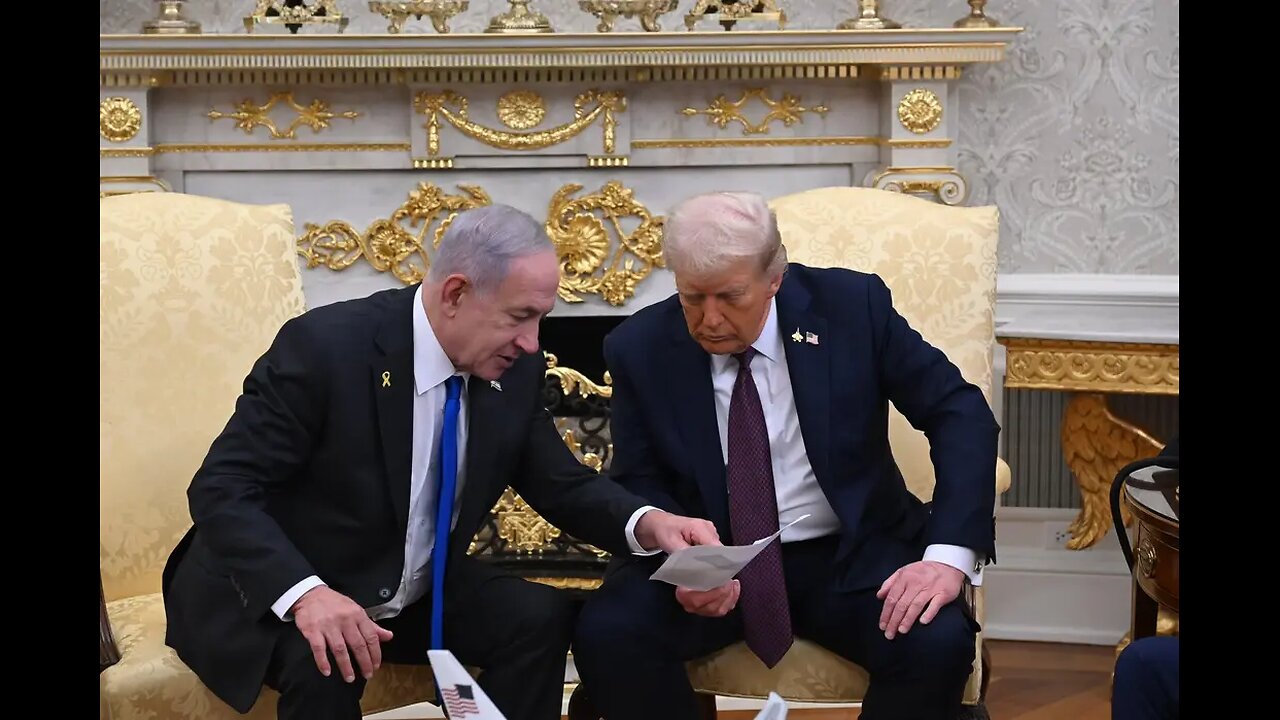 Reunión Trump y Netanyahu en Casa Blanca sobre el "Plan Trump para Gaza"