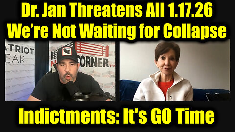 Dr. Jan Halper-Hayes & David Nino Rodriguez Threatens All 1.17.26 - We’re Not Waiting for Collapse