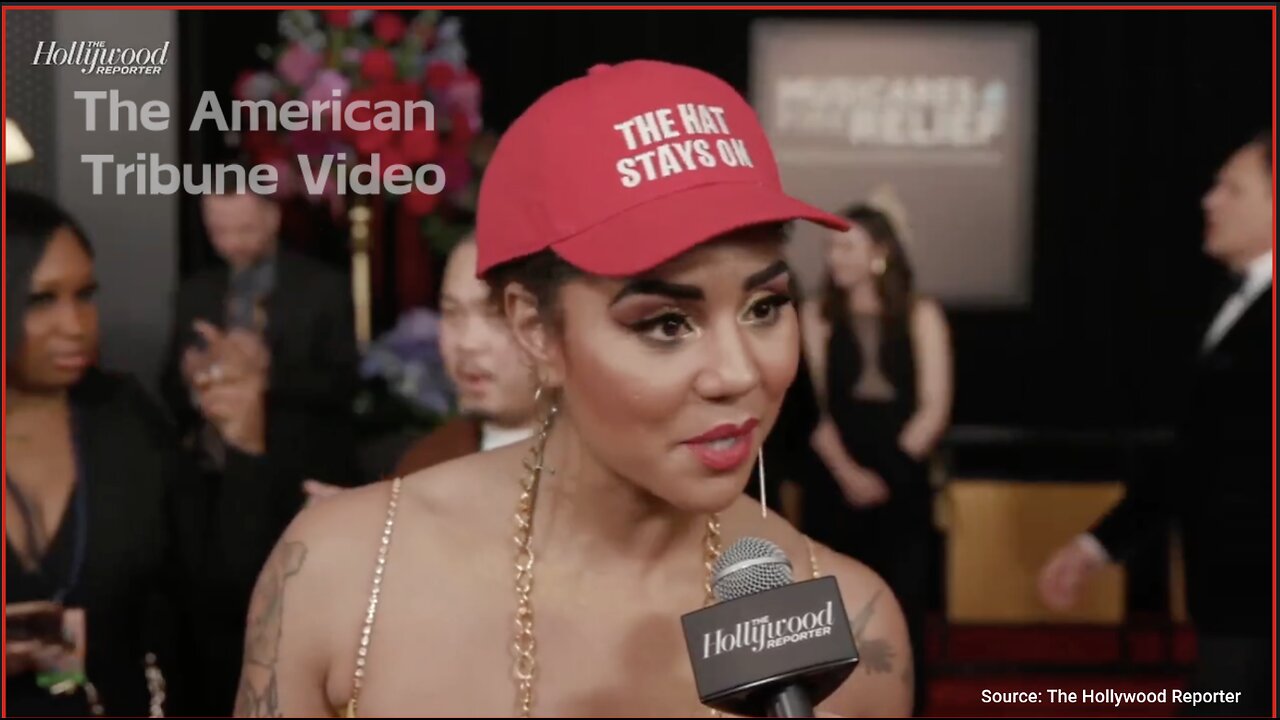 WATCH: Pop Singer Stuns Woke Grammy’s by Showing Up in Trump, MAGA-Inspired Hat