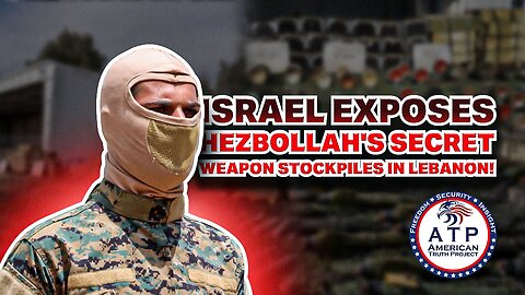 ISRAEL EXPOSES HEZBOLLAH'S SECRET WEAPON STOCKPILES IN LEBANON!