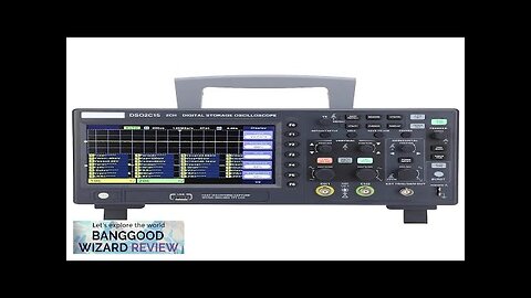 Hantek DSO2C15 150MHz 1GSa/s Sampling Rate Dual-Channel Digital Storage Oscilloscope Review