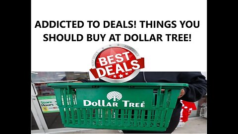 ADDICTED TO DEALS! THINGS YOU SHOULD BUY AT DOLLAR TREE!