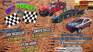 RCS Dirty Thursday - BAJA Invitationals Preview - with Don McGregor, Camden Busse, & Dylan Horne
