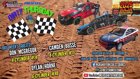RCS Dirty Thursday - BAJA Invitationals Preview - with Don McGregor, Camden Busse, & Dylan Horne