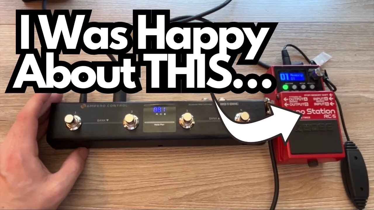 My Thoughts on the HOTONE Ampero Footswitch