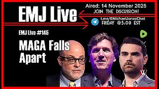 EMJ Live Ep. #145: MAGA Falls Apart | Dr. E. Michael Jones •🕞44.5 mins