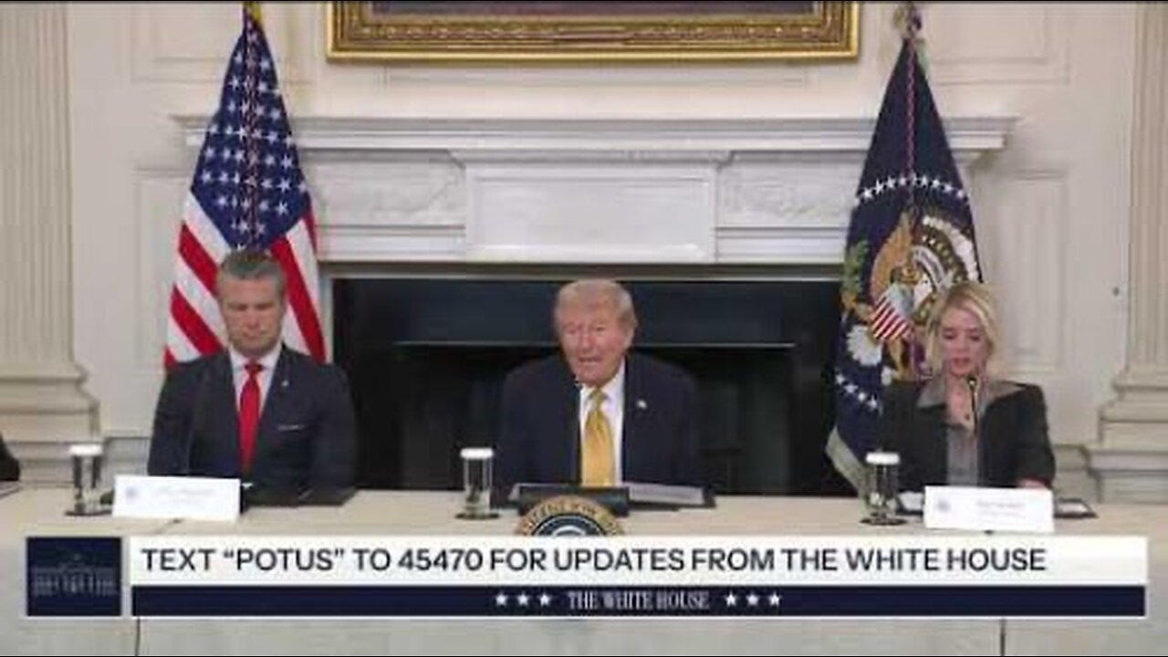 President Trump Makes an Announcement [Oct. 23, 2025]