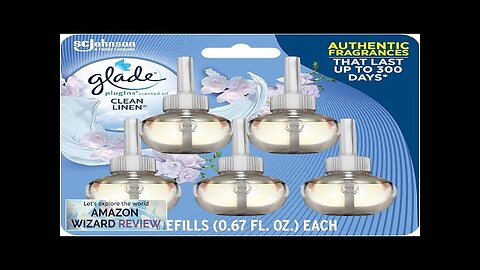 Glade PlugIns Refills Air Freshener Scented and Essential Oils for Home Review