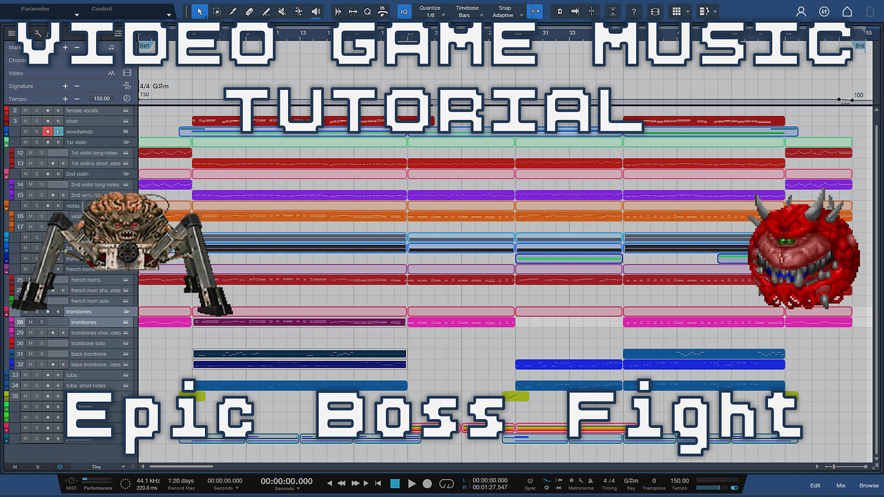 Video Game Music Tutorial: How to Compose Epic Boss Fight Tracks