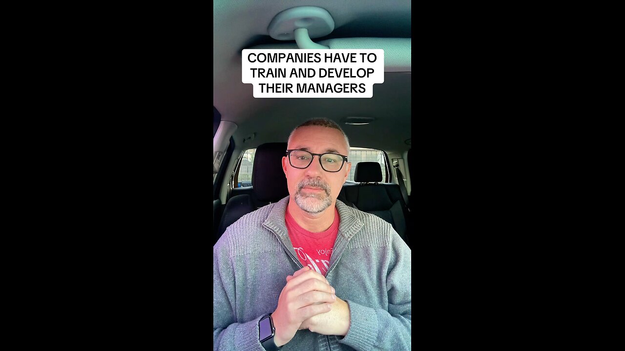 COMPANIES NEED TO TRAIN THEIR MANAGERS