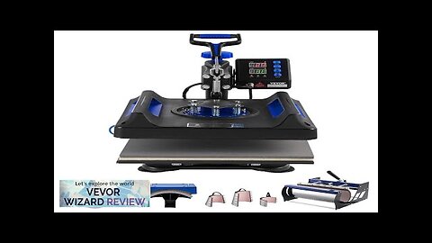 VEVOR 8 in 1 Heat Press Machine 15x15 in 30oz Tumbler Press Review