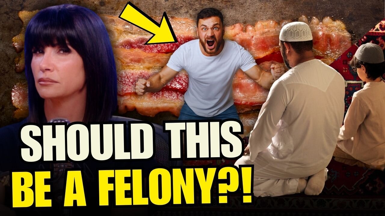 FL Men Get FELONIES For Disrupting Muslim Prayer Waving Bacon?!