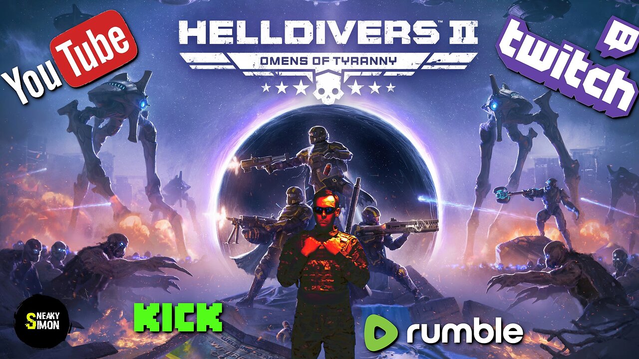 LIVE - Sneaky Simon - VR golf / Helldivers 2 / Ready or Not