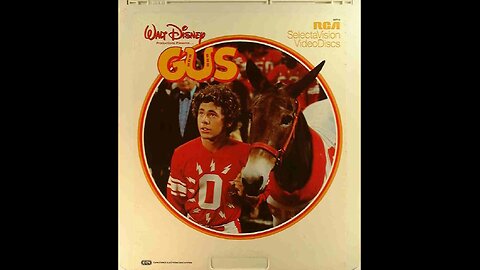 Gus (1976) Sealed CED Videodisc Unwrapping