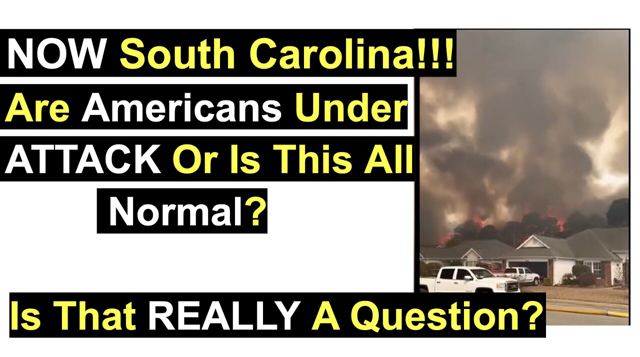 NOW South Carolina!!! Are Americans Under ATTACK Or Is This All Normal?