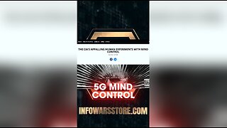 Alex Jones: CIA Admits 5G Towers Are For Mind Control - 1/4/19