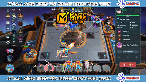 It's all over when the bullet meets your flesh