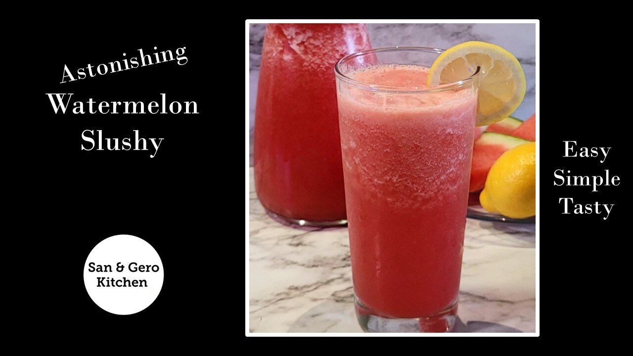 How to make Astonishing Watermelon Slushy at Home