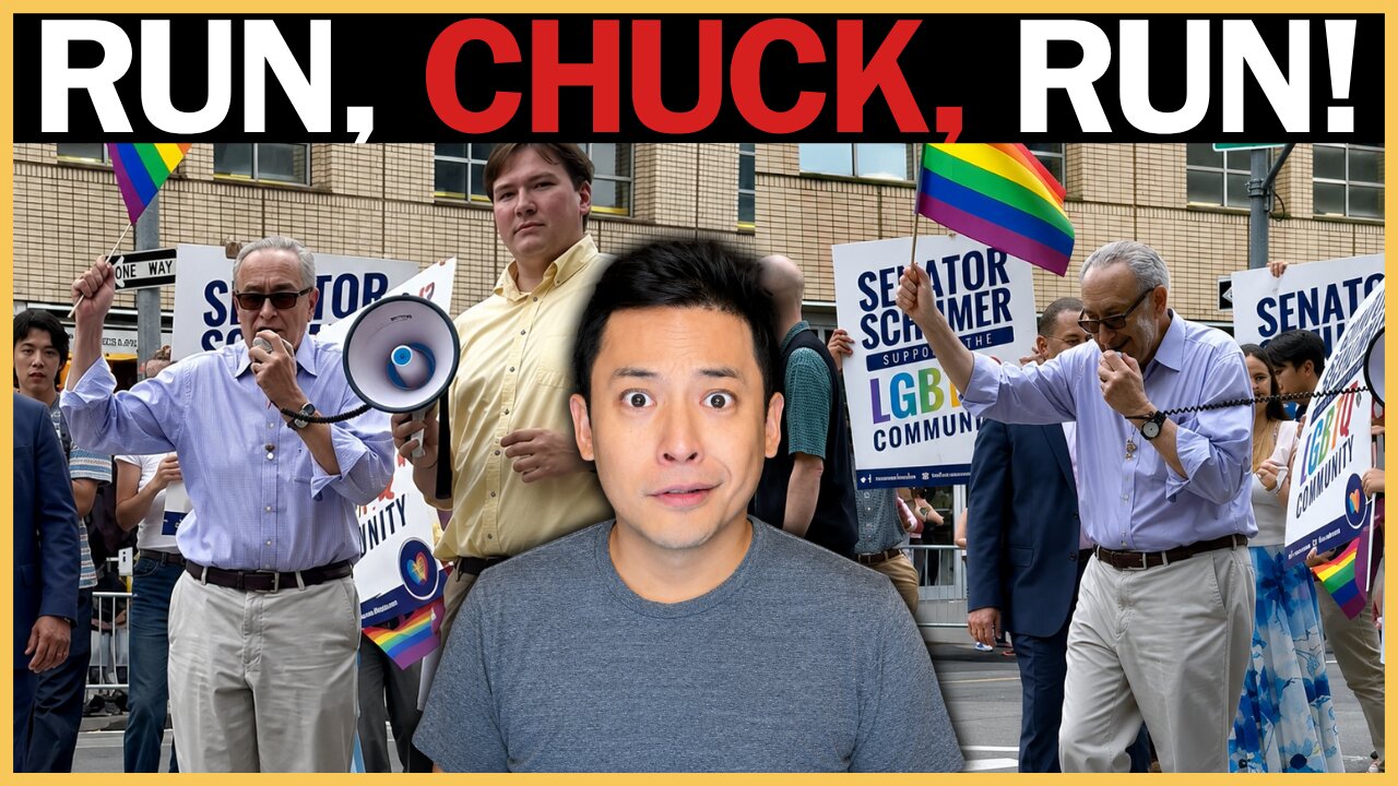 Chuck Schumer BOOED at NYC Pride as Democrat Civil War EXPLODES!