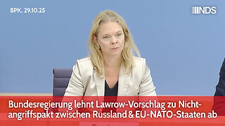Bundesregierung lehnt Lawrow-Vorschlag zu Nichtangriffspakt zwischen Russland und EU-NATO-Staaten ab