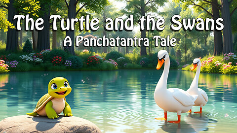 The Turtle and the Swans | A Classic Panchatantra Tale with a Valuable Moral