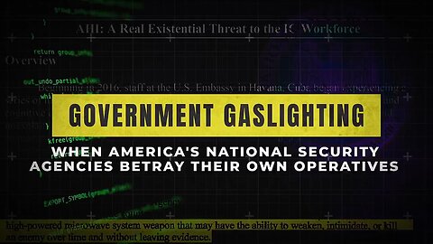 Government Gaslighting -Catherine Herredge