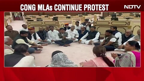 Congress News _ Congress To Continue Protest Over Suspension Of 6 MLAs From Rajasthan Assembly