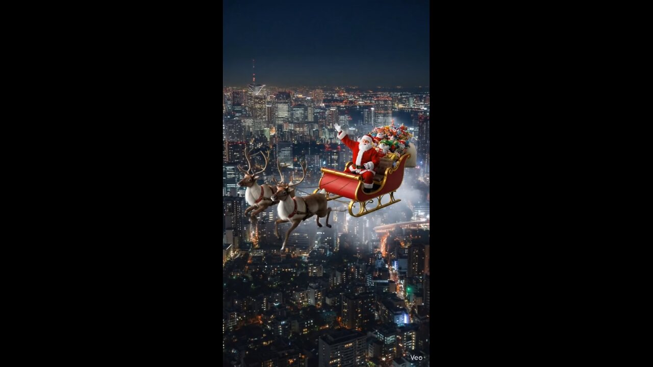 Santa’s magical ride