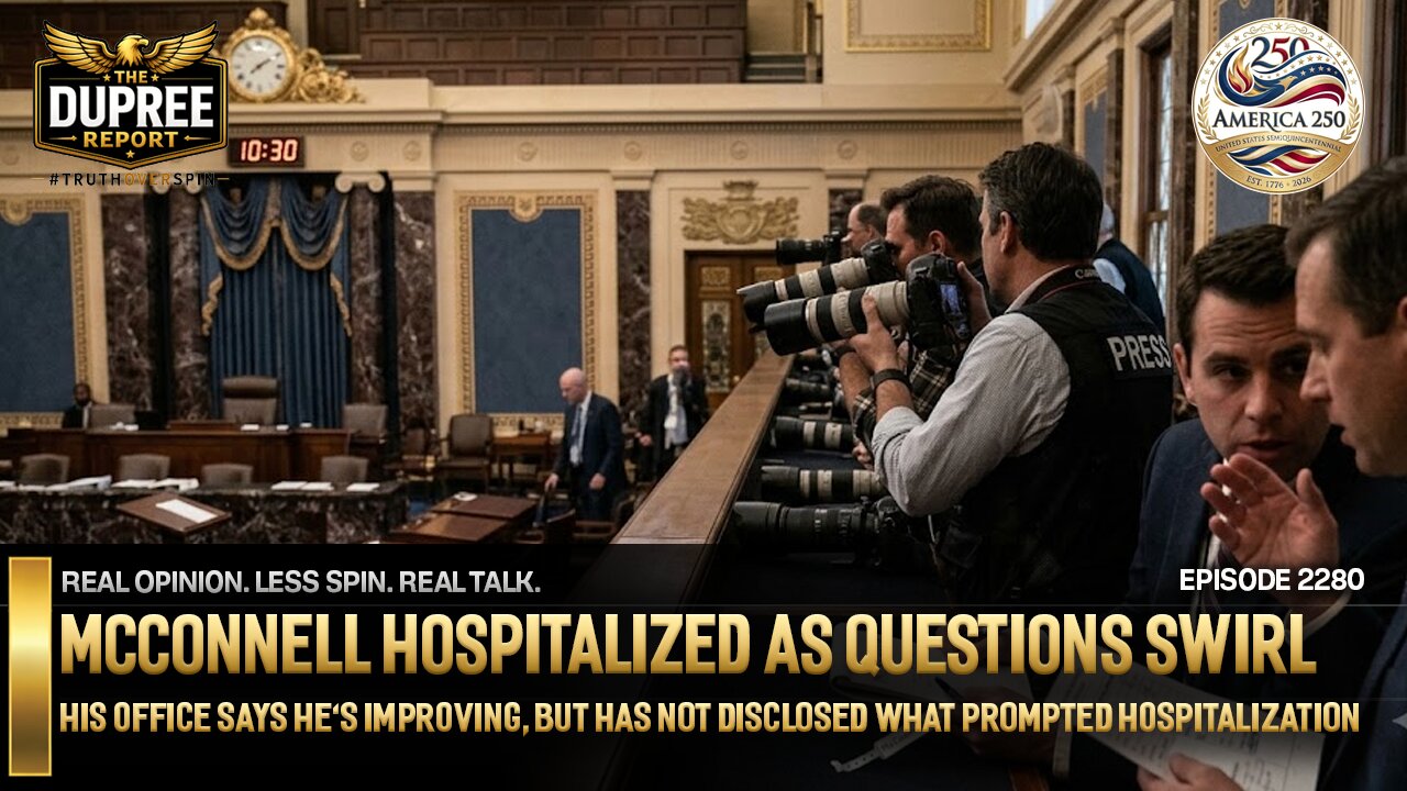 E2280: McConnell Hospitalized as Questions Grow Over What Happened and His Current Condition 7/7 thumbnail