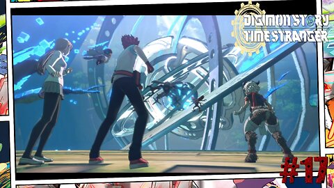 We climb a very big tree - Digimon Story: Time Stranger (Part 17) #playstation