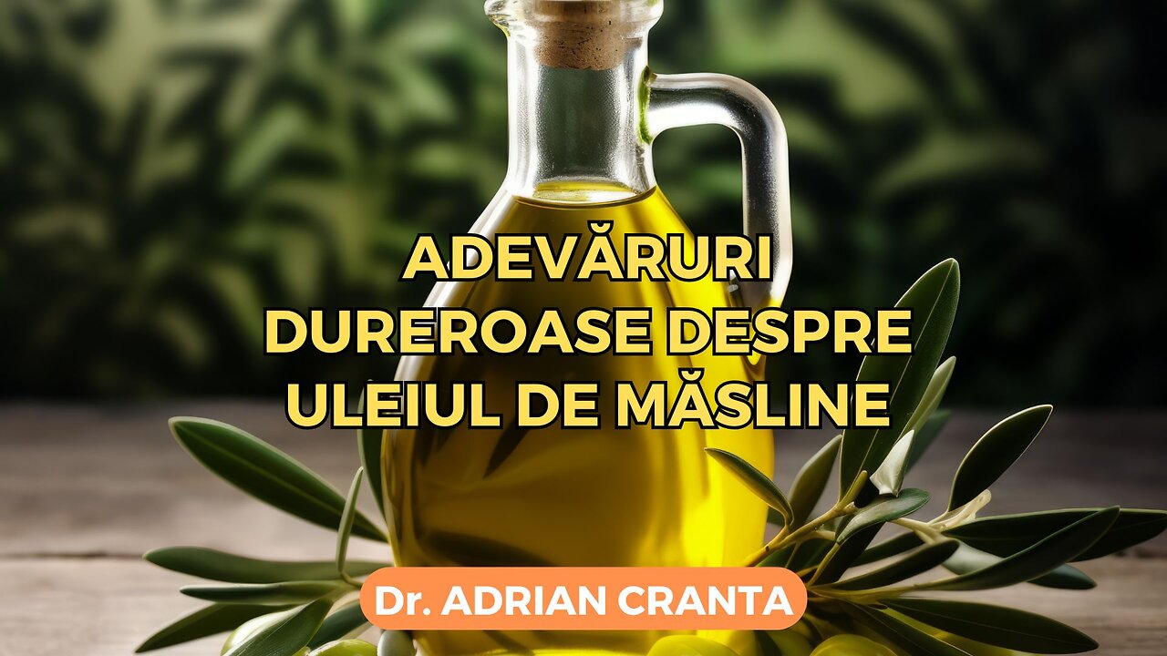 Adevăruri dureroase despre uleiul de măsline