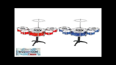 Kids Drum Kits Percussion Developmental Portable for Boys Kids Holiday Gifts Review