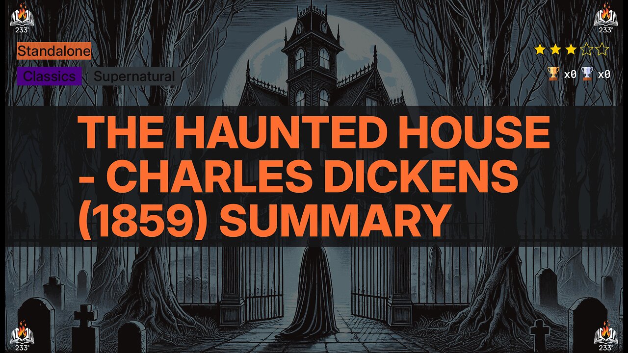 The Haunted House - Charles Dickens (1859) Summary