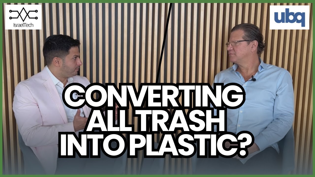 Waste to Sustainable Thermoplastic Solution ft. Tato Bigio of UBQ Materials