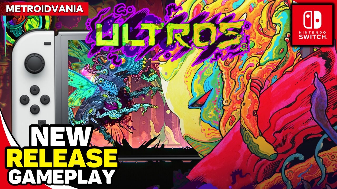 ULTROS on Nintendo Switch - Stunning Art & Smooth Gameplay!