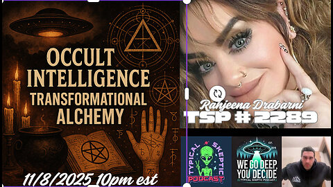 Polymath Alchemy, Occult Mastery & Transformative Witchcraft — Rahjeena Drabarni - TSP # 2289