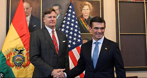 Bolivia's President Paz Restores Diplomatic Ties With US.mp4