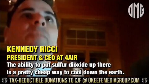 James O’Keefe in Davos & Engineered Winter Storm Fern